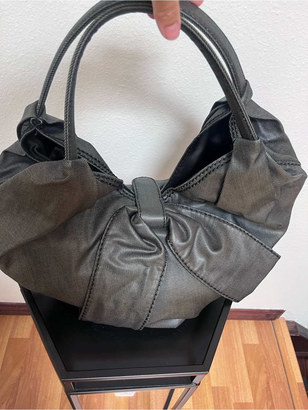 Valentino Garavani Vintage “360 Bow” Denim Handbag